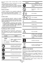 Preview for 74 page of Crown CT36073 Original Instructions Manual