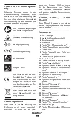 Preview for 19 page of Crown CT44028 Original Instructions Manual