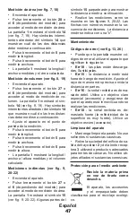 Preview for 47 page of Crown CT44028 Original Instructions Manual