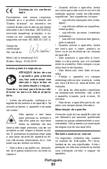 Preview for 51 page of Crown CT44028 Original Instructions Manual