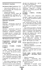 Preview for 66 page of Crown CT44028 Original Instructions Manual