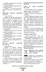 Preview for 86 page of Crown CT44028 Original Instructions Manual