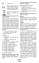 Preview for 42 page of Crown CT44036 Original Instructions Manual