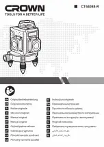 Preview for 1 page of Crown CT44088-R Original Instructions Manual