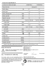 Preview for 21 page of Crown CT61001HX Original Instructions Manual