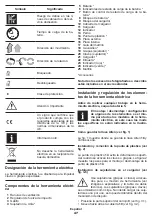 Preview for 47 page of Crown CT61001HX Original Instructions Manual