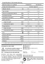 Preview for 51 page of Crown CT61001HX Original Instructions Manual