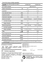 Preview for 66 page of Crown CT61001HX Original Instructions Manual