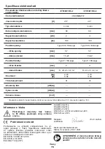 Preview for 74 page of Crown CT61001HX Original Instructions Manual