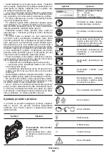 Preview for 84 page of Crown CT61001HX Original Instructions Manual