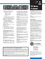 Preview for 2 page of Crown CTs 1200 Specifications