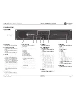 Предварительный просмотр 7 страницы Crown CXM2000 Operation Manual