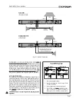 Предварительный просмотр 7 страницы Crown D-45 Reference Manual