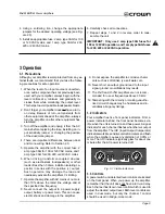 Предварительный просмотр 9 страницы Crown D-45 Reference Manual