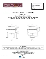 Предварительный просмотр 1 страницы Crown DLT-100 Installation & Operation Manual