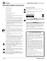 Предварительный просмотр 2 страницы Crown DriveCore XLS 1002 Operation Manual