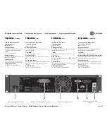 Предварительный просмотр 19 страницы Crown DSi 1000 Operation Manual