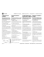 Предварительный просмотр 20 страницы Crown DSi 1000 Operation Manual