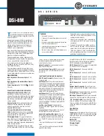 Crown DSi-8M Specifications предпросмотр