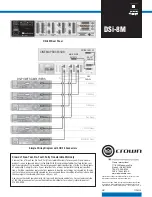 Предварительный просмотр 2 страницы Crown DSi-8M Specifications