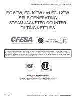 Preview for 20 page of Crown EC-10TW Installation & Operation Manual