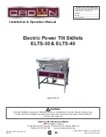 Preview for 1 page of Crown ELTS-30 Installation & Operation Manual