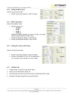 Предварительный просмотр 26 страницы Crown FME 100W User Manual