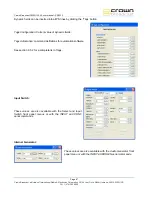 Предварительный просмотр 87 страницы Crown FME 100W User Manual