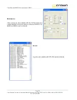 Предварительный просмотр 89 страницы Crown FME 100W User Manual