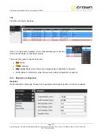 Предварительный просмотр 107 страницы Crown FME 100W User Manual