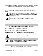 Preview for 2 page of Crown GMT-10-10 Installation And Operation Manual