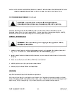 Preview for 20 page of Crown GMT-10-10 Installation And Operation Manual