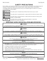 Preview for 2 page of Crown GMTS-30 Installation & Operation Manual