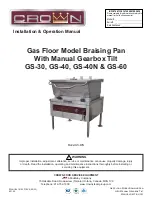 Preview for 1 page of Crown GS-30 Installation & Operation Manual