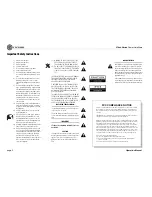 Preview for 2 page of Crown I-Tech I-T4000 Operation Manual