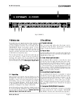 Preview for 5 page of Crown IQ-INT II Reference Manual