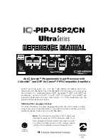 Crown IQ-PIP-USP2 Reference Manual preview