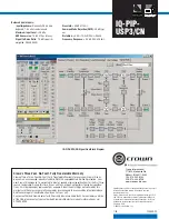 Предварительный просмотр 2 страницы Crown IQ-PIP-USP3/CN Specifications