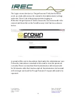 Preview for 35 page of Crown IReC-1 User Manual