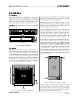 Предварительный просмотр 11 страницы Crown Macro-Tech 3600 VZ Reference Manual