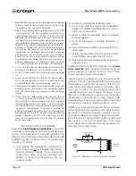 Предварительный просмотр 18 страницы Crown Macro-Tech 3600 VZ Reference Manual