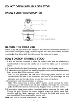 Предварительный просмотр 3 страницы Crown MC-3001 Instruction Manual