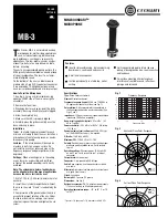 Crown MINI-BOUNDARY MB-3 Datasheet preview