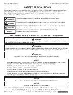 Предварительный просмотр 2 страницы Crown OB-2-2-27-G Installation & Operation Manual