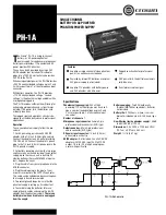 Crown PH-1A Datasheet preview