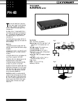 Crown PH-4B Manual preview