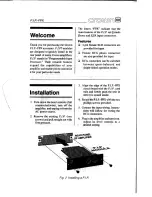 Preview for 3 page of Crown PIP-FPX Owner'S Manual