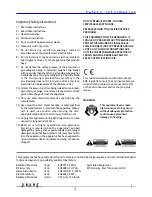 Предварительный просмотр 3 страницы Crown Pulse 21100 User Manual