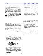 Предварительный просмотр 21 страницы Crown Pulse 4X300 User Manual