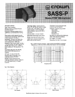 Crown SASS-P Specifications preview